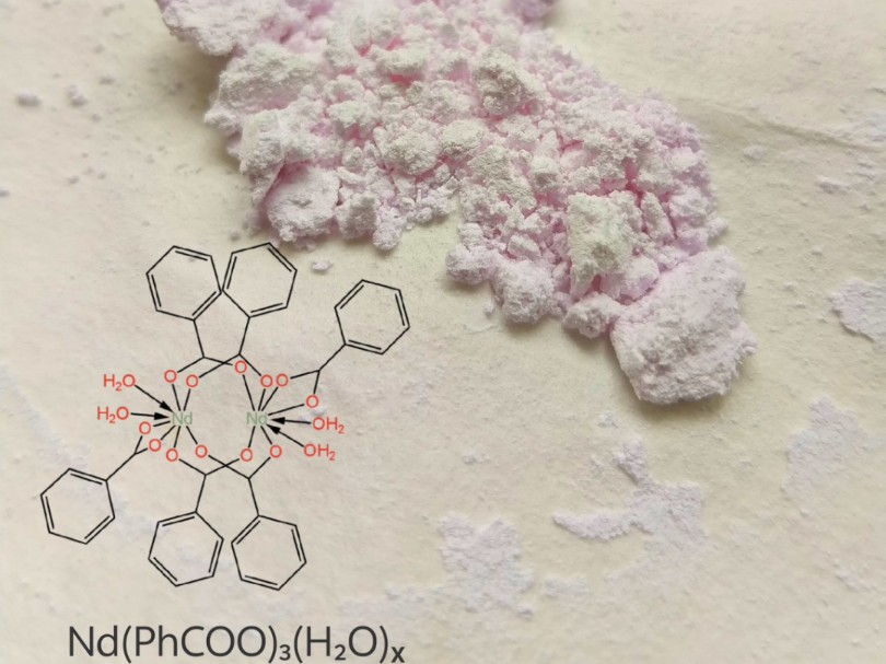 【稀土元素,钕】Nd(PhCOO)₃(H₂O)ₓ(苯甲酸钕)的制备(水个视频)哔哩哔哩bilibili