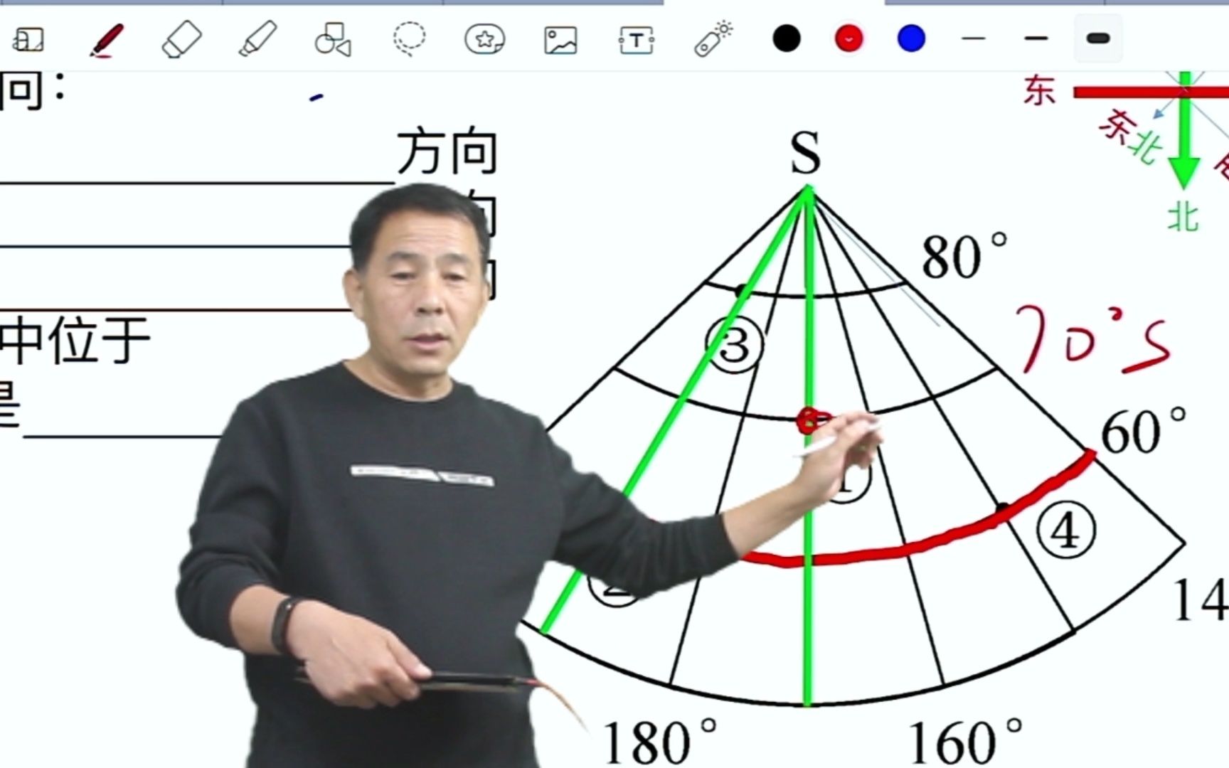 [图]扇形经纬网#星计划