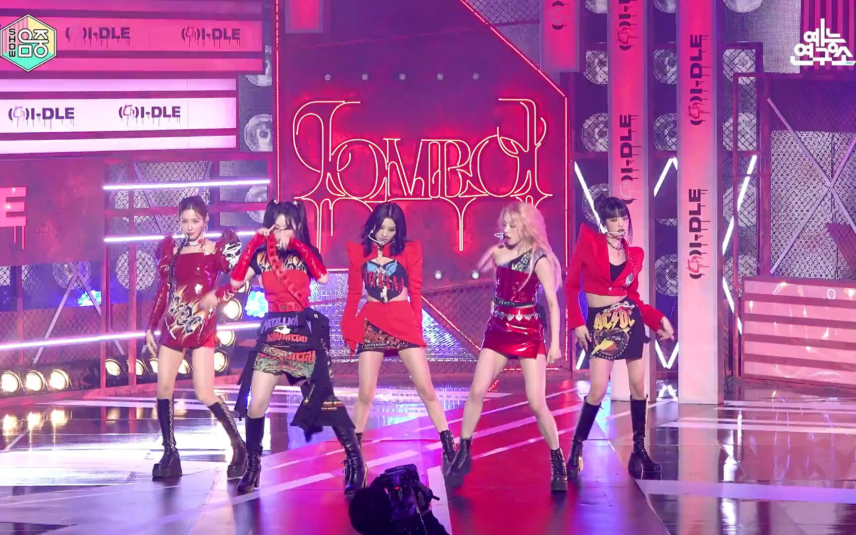 (g)i-dle打歌舞台tomboy_哔哩哔哩_bilibili