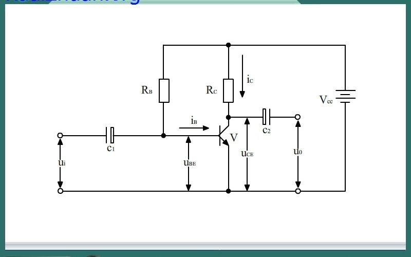 064.共发射极放大电路直流通路哔哩哔哩bilibili