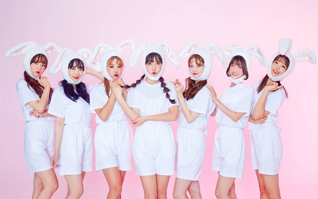 韩国女团28岁到14岁像家庭般和谐的新团pinkfantasy出道到这来iriwa