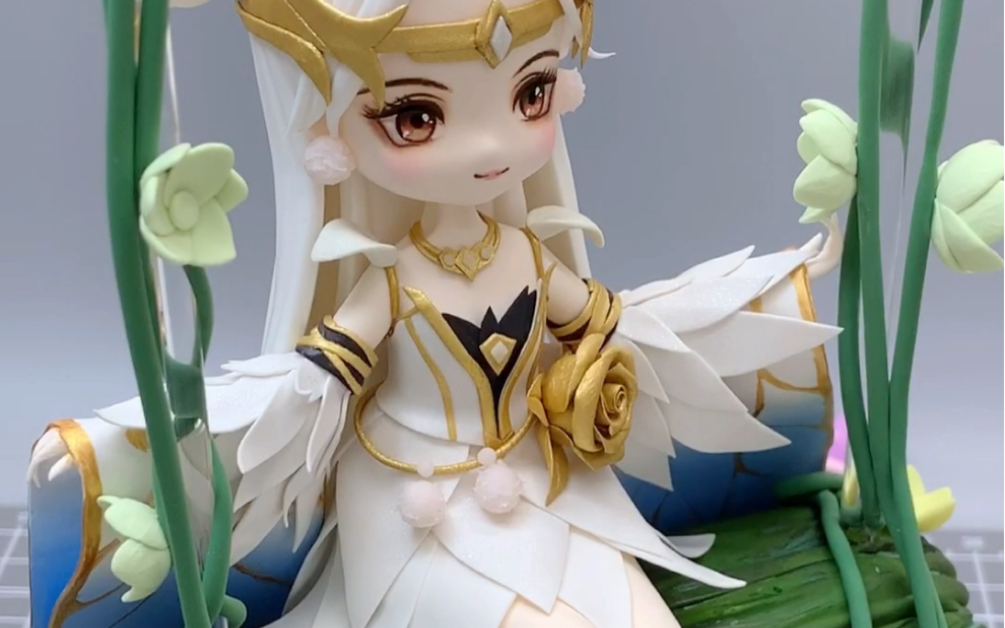 貂蝉仲夏夜之梦粘土手办_哔哩哔哩_bilibili