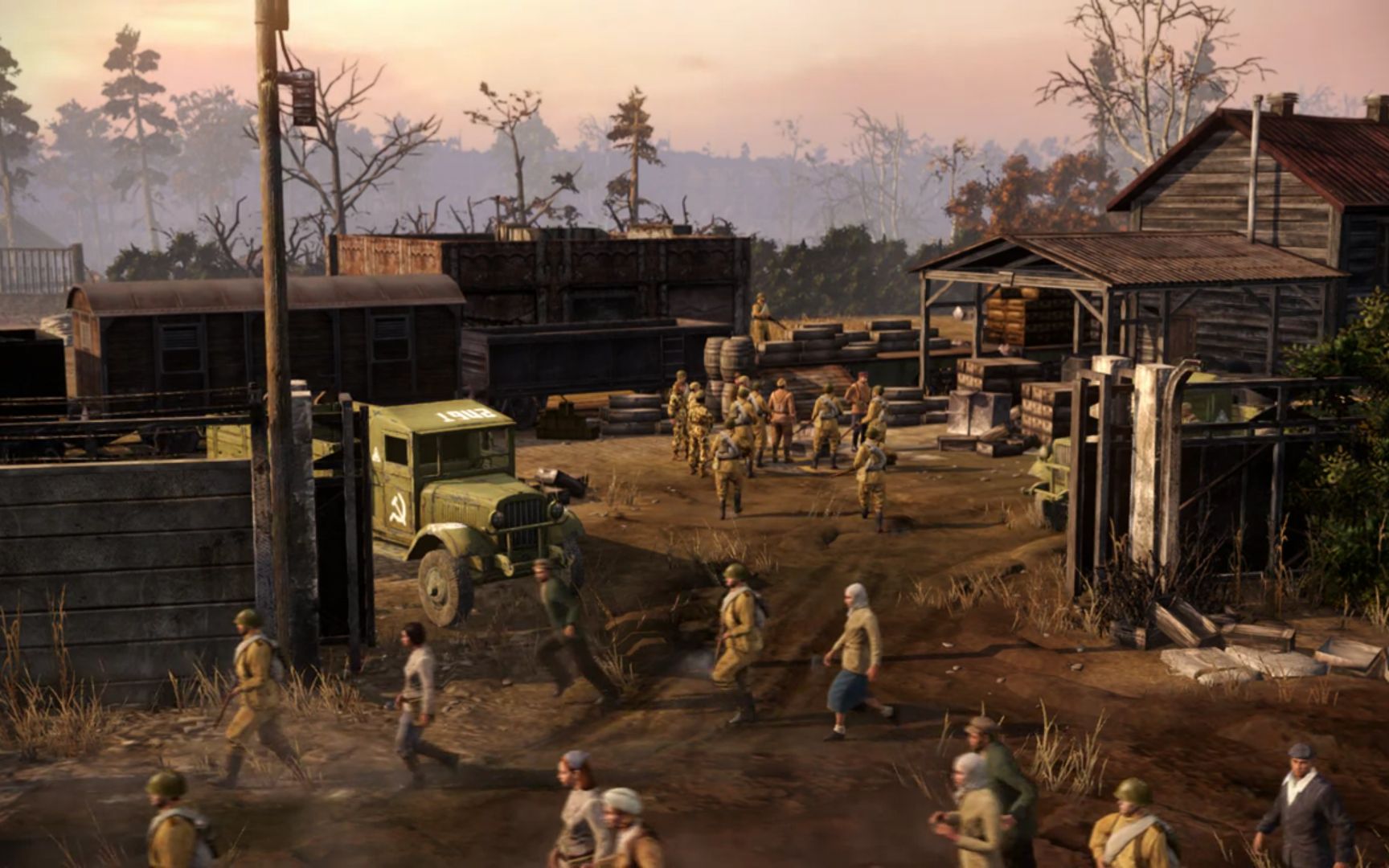 政委攻略英雄连2苏军02燃烧的大地