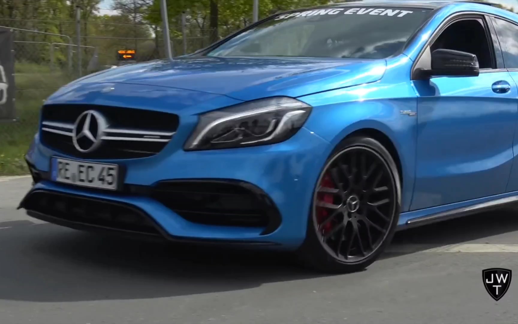 【1080p60hz】奔驰a45 amg排气声浪锦集