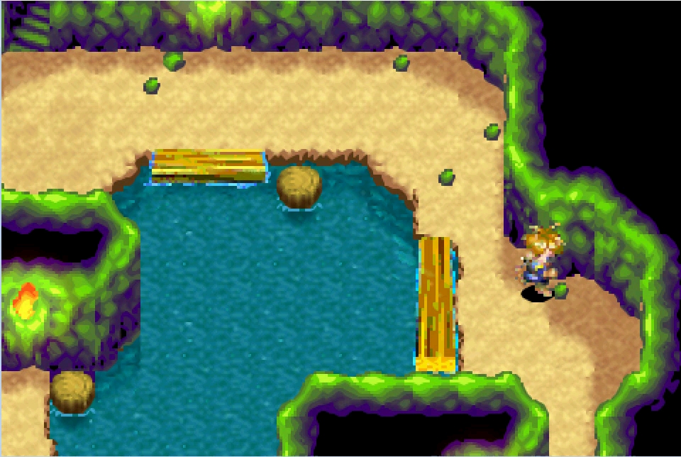 gba黄金太阳1-到佛清寺获取精神力