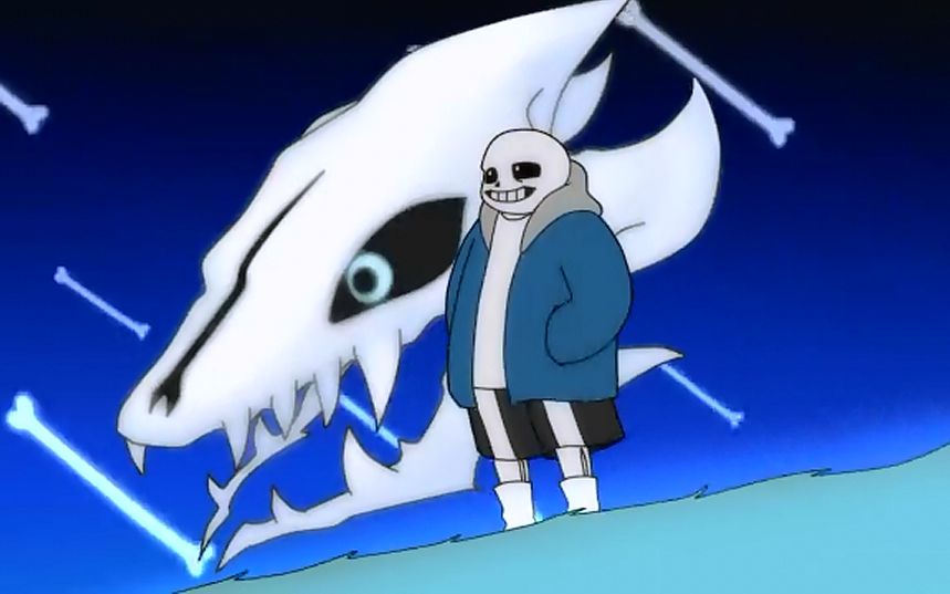 手描undertalesans的谜之舞蹈