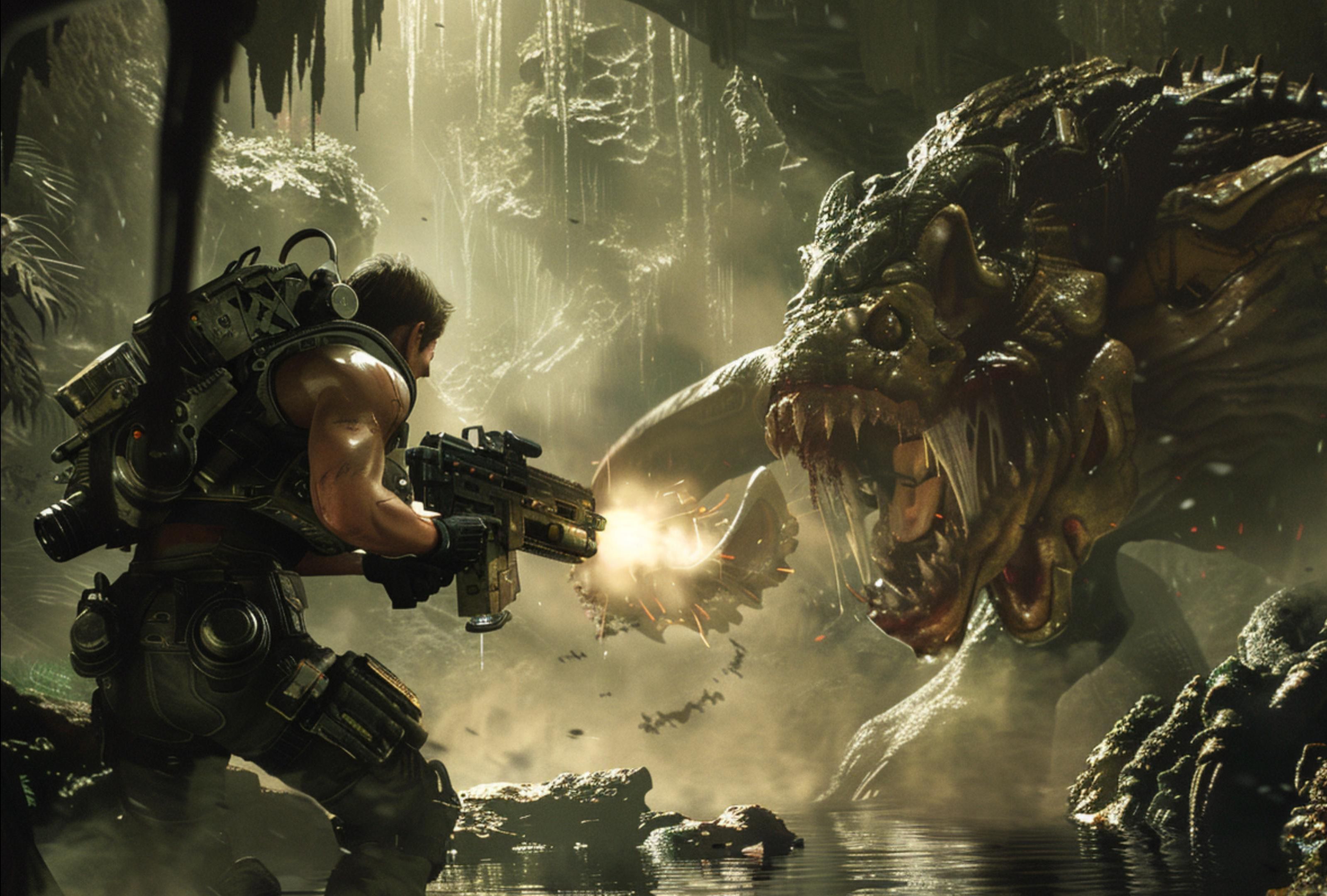 我用ai制作了魂斗罗电影版预告片【ai影像大赛-科幻赛道】