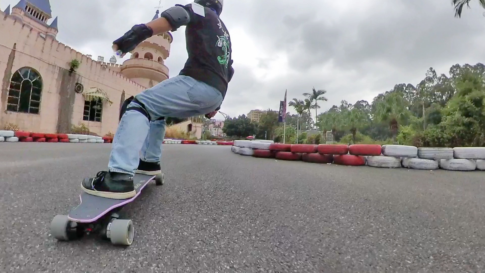 backfire第一届电滑锦标赛试跑