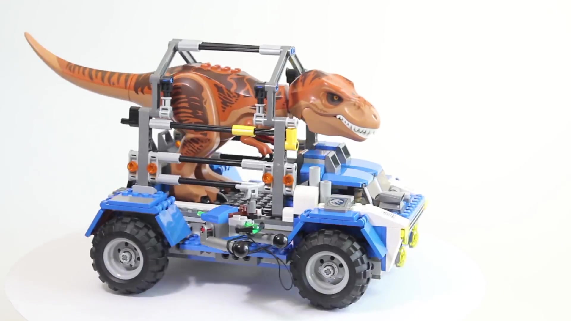 [图]【Brick Builder】乐高Lego 2015版侏罗纪世界 系列全集 Jurassic World 75915  Speed Build