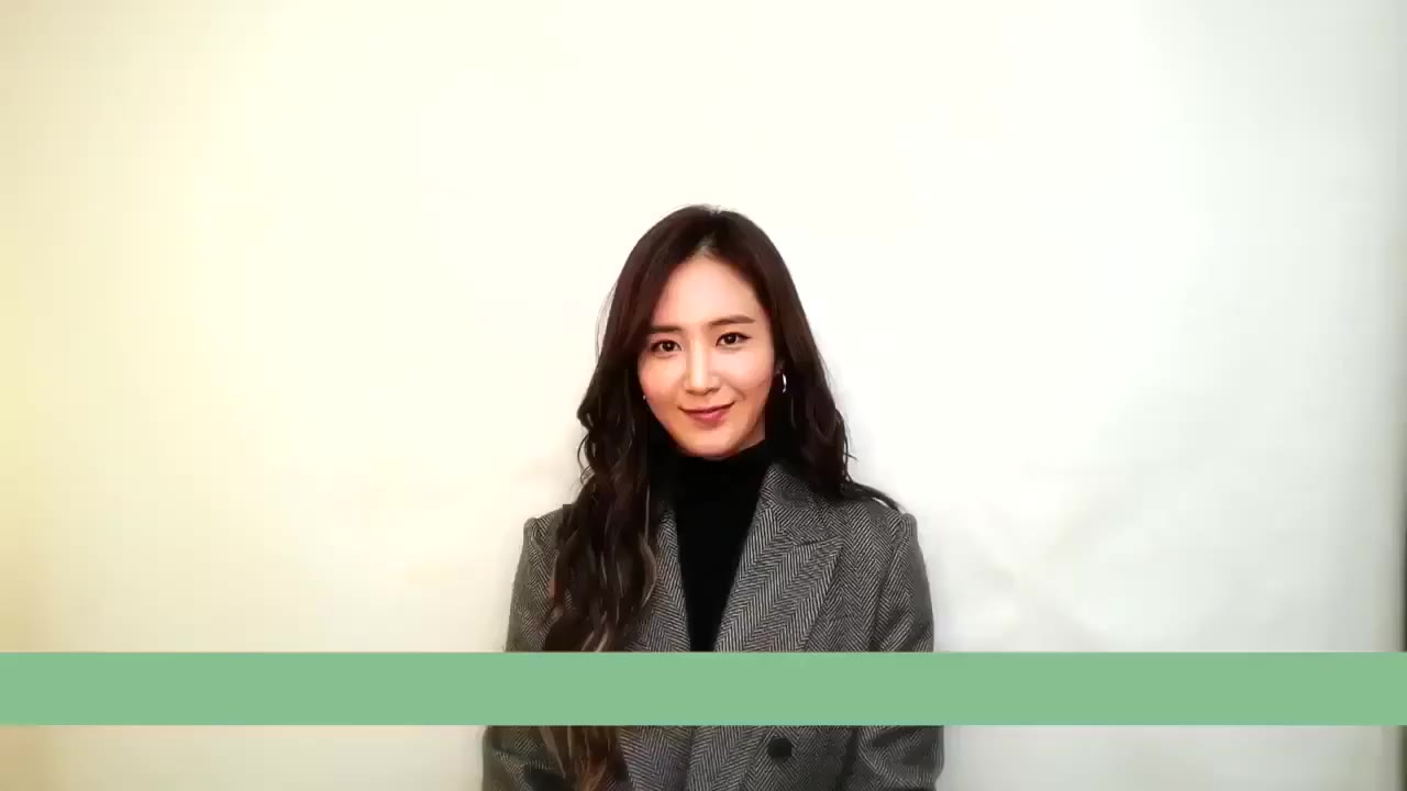 少女时代成员权俞利yuri,在台湾举办个人粉丝见面会宣传视频一则