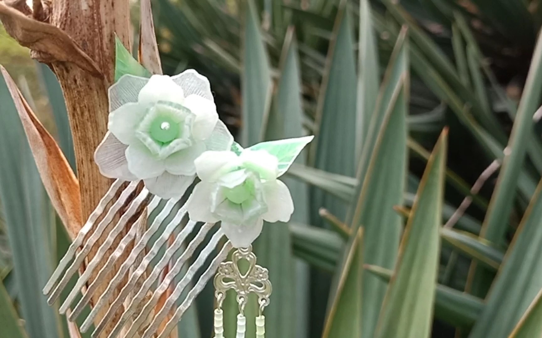 【发簪】琉璃唐草发梳_哔哩哔哩 (゜-゜)つロ 干杯~-bilibili