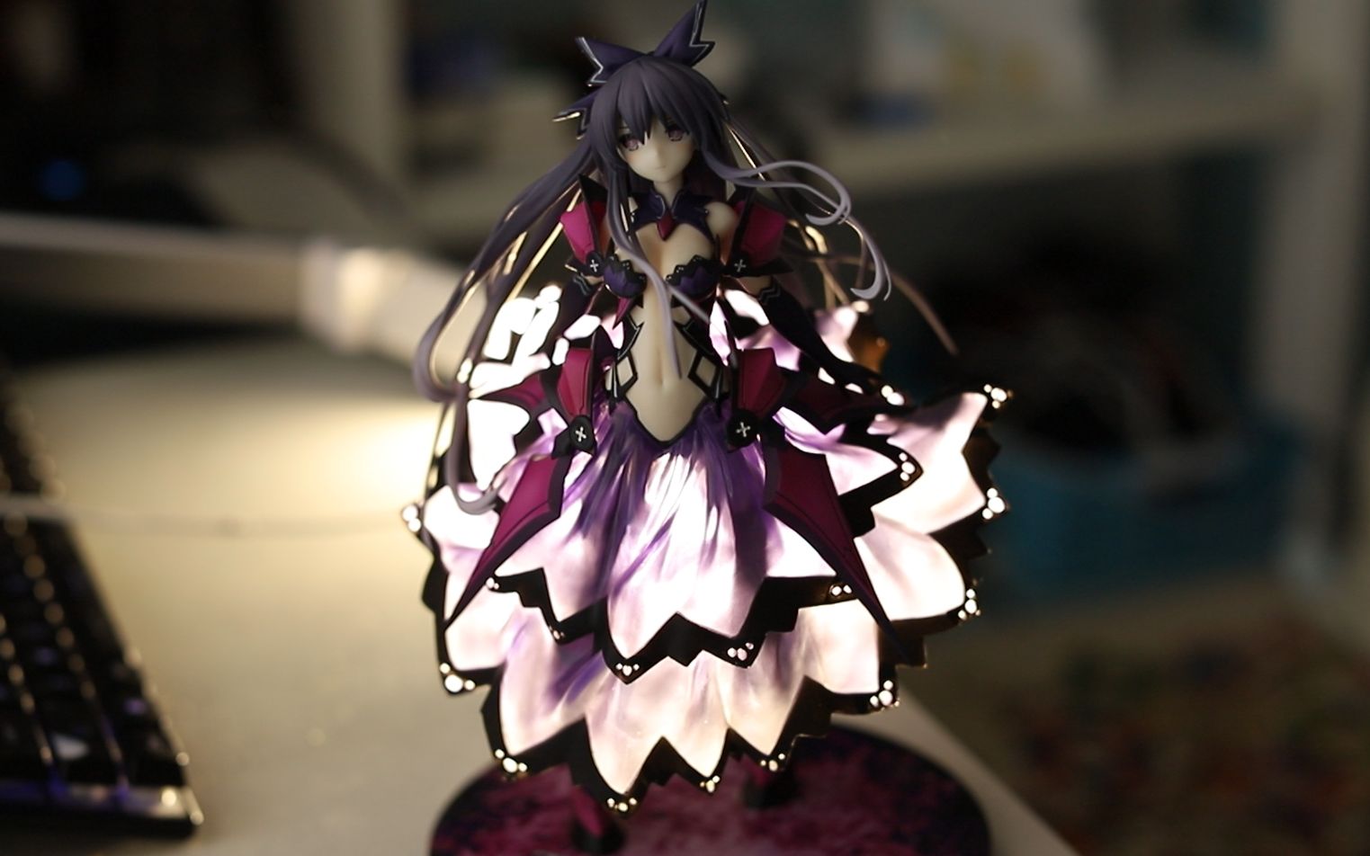 pulchra约会大作战夜刀神十香反转ver手办开箱