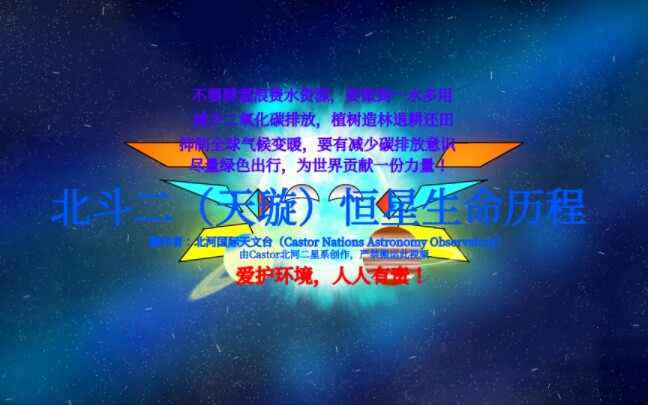 北斗二(天璇星)恒星生命历程哔哩哔哩bilibili