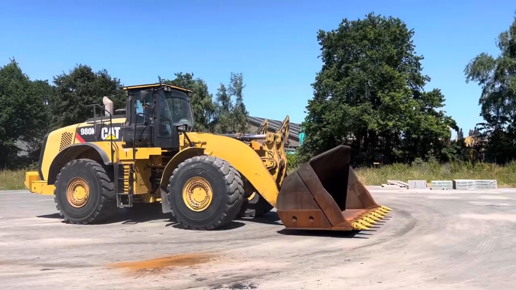 cat- 980k装载机展览表演秀