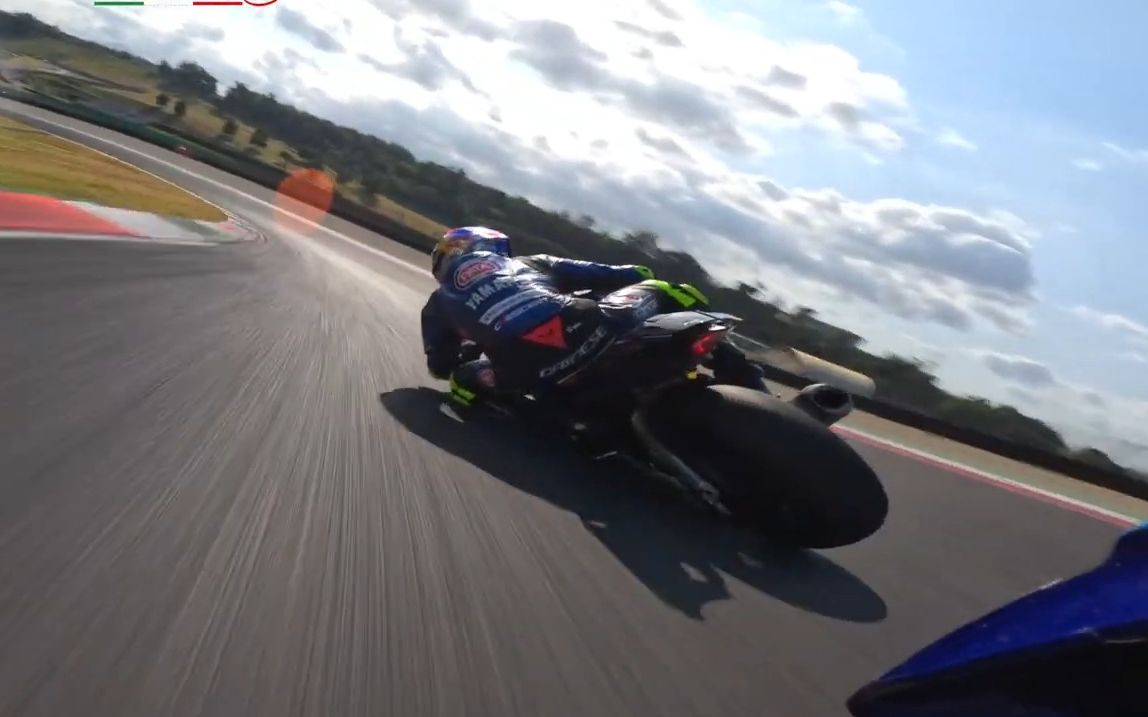 穆杰罗赛道雅马哈r1m!第一视角