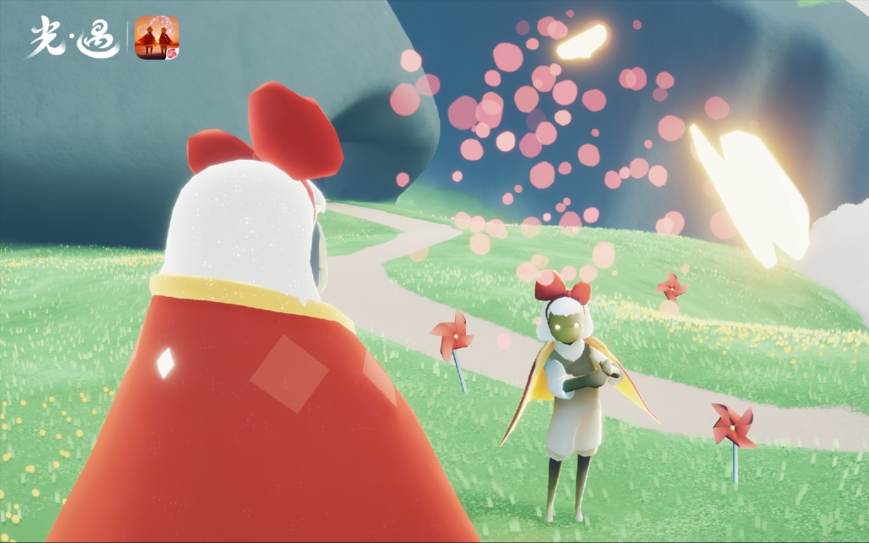 光遇国庆10月1日复刻蝴蝶结庆祝95先祖