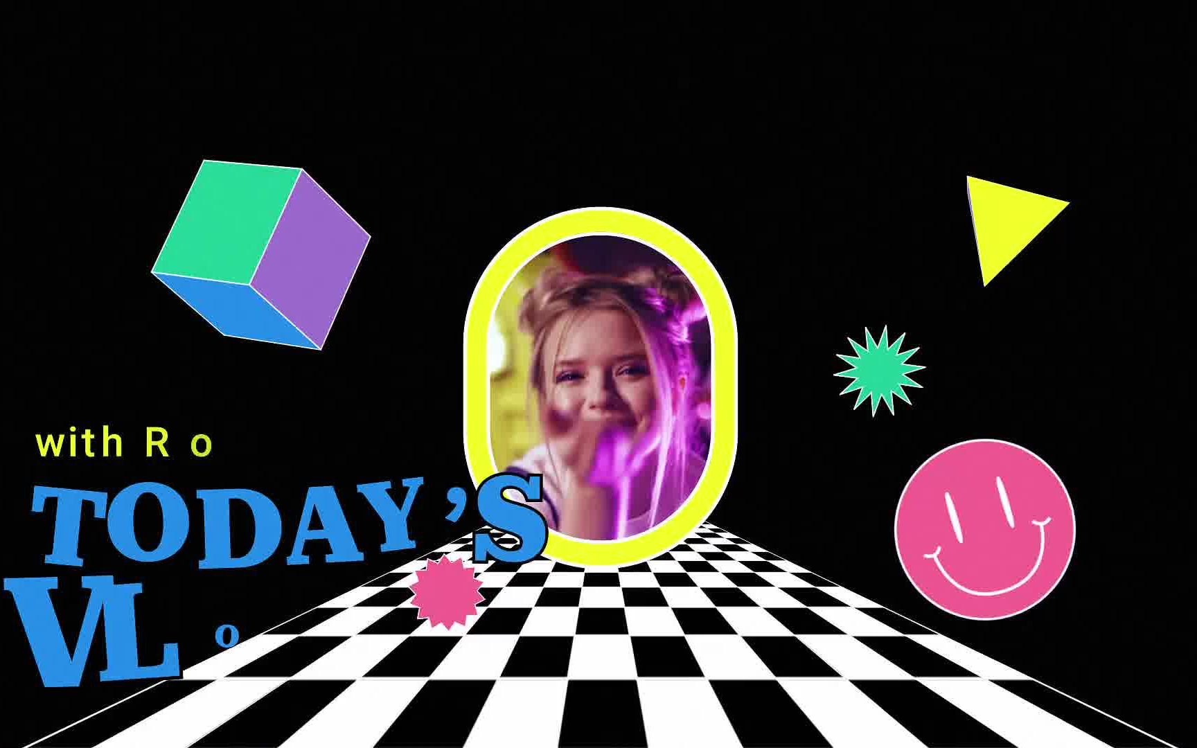 博客频道介绍片头 复古浪潮娱乐频道开场视频 脱口秀综艺节目片头无 