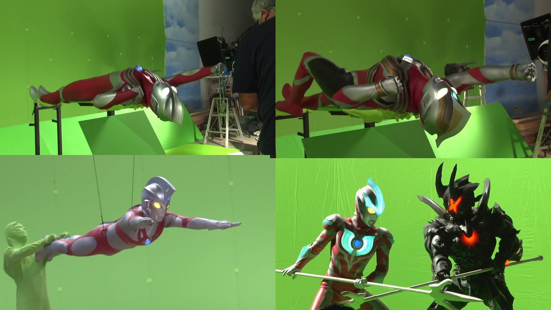 奥特曼们幕后拍摄真的非常辛苦!你会愿意为他们点赞加油吗?