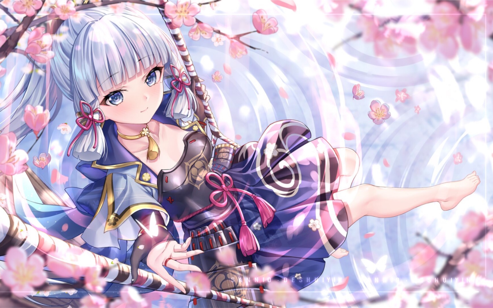 神里绫华单通2.7深渊12层下半_原神