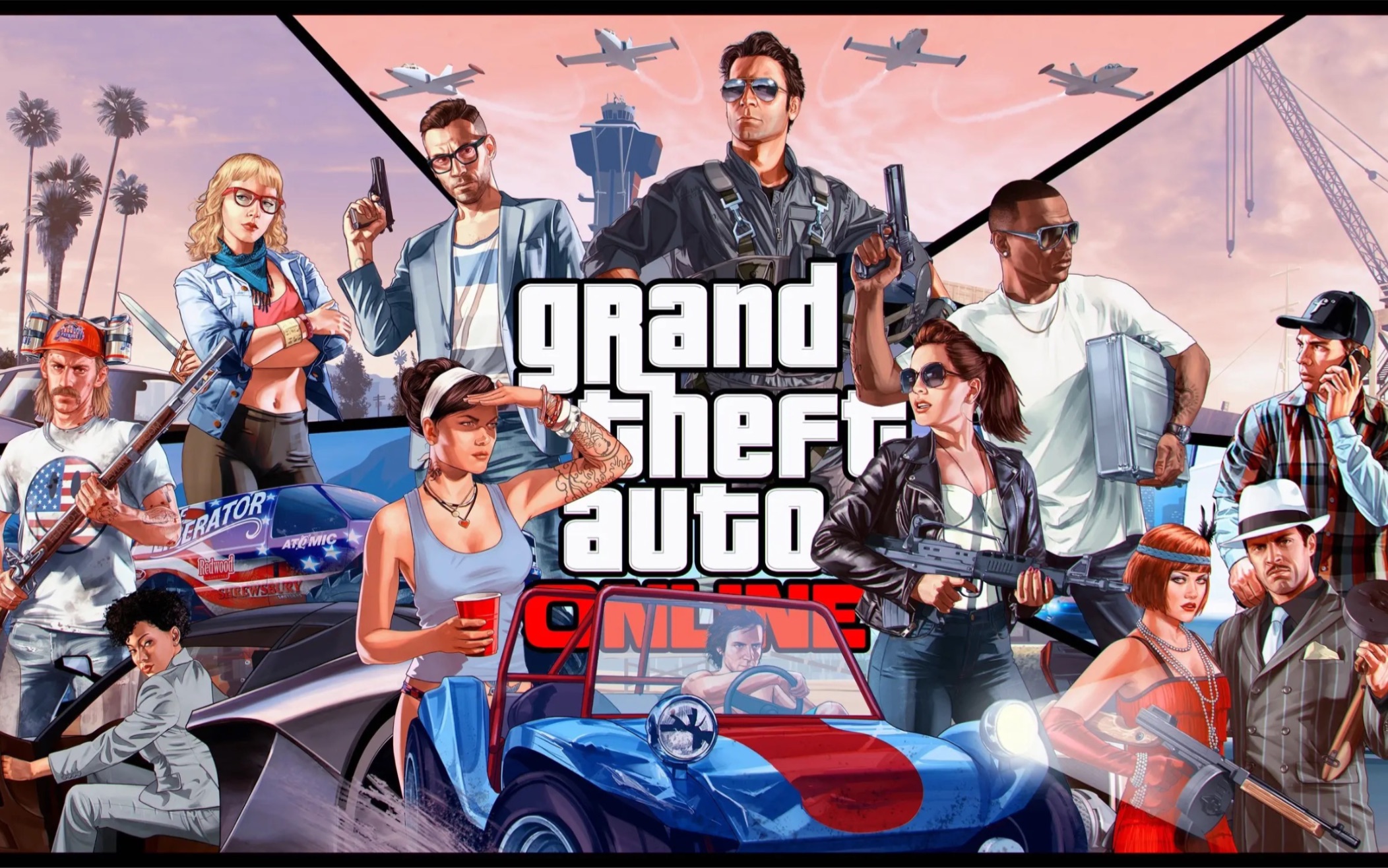 震惊!gta6首部官方预告片流出?