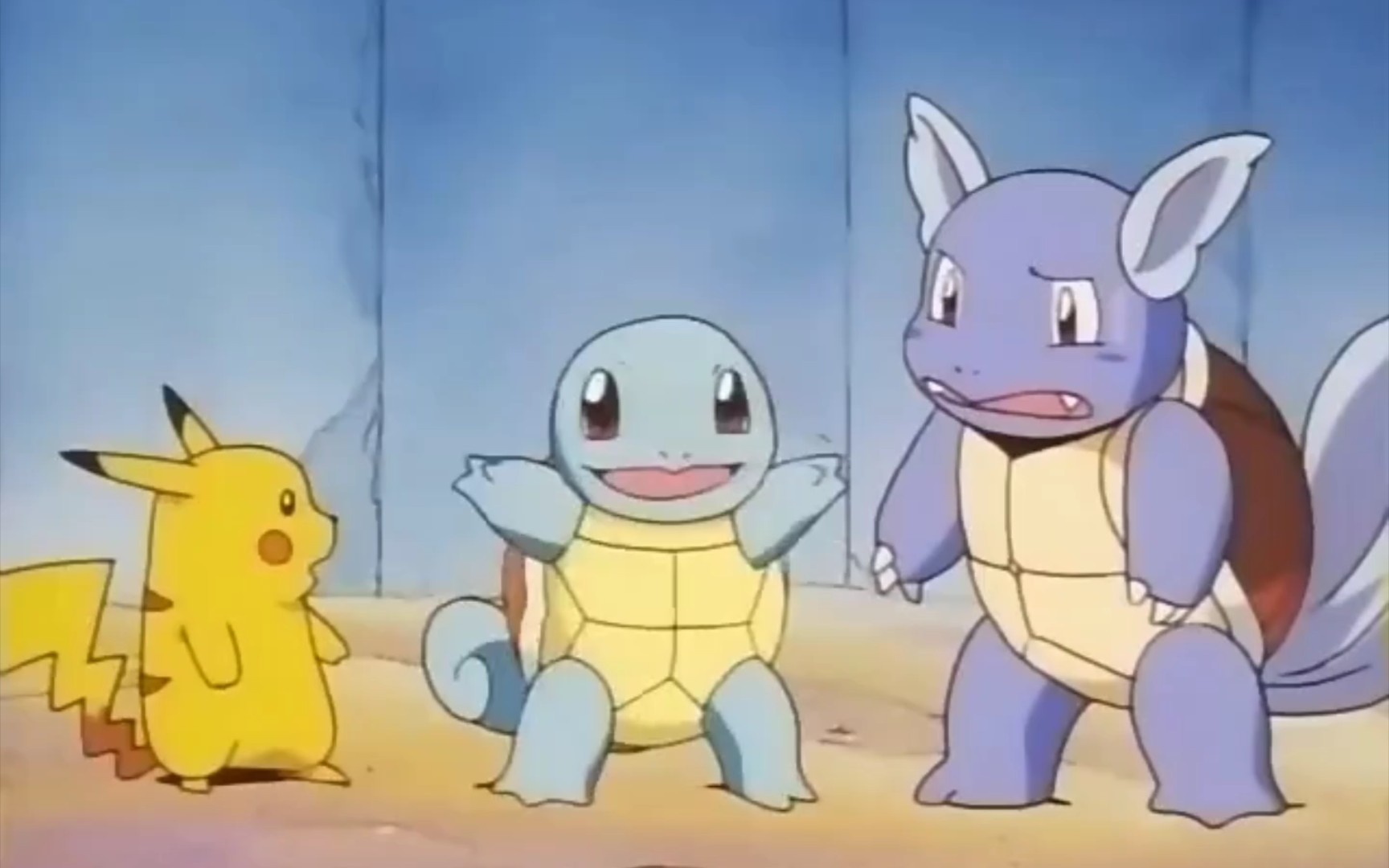 霸气的杰尼龟,可爱的皮卡丘,智慧的可达鸭,你喜欢哪一?