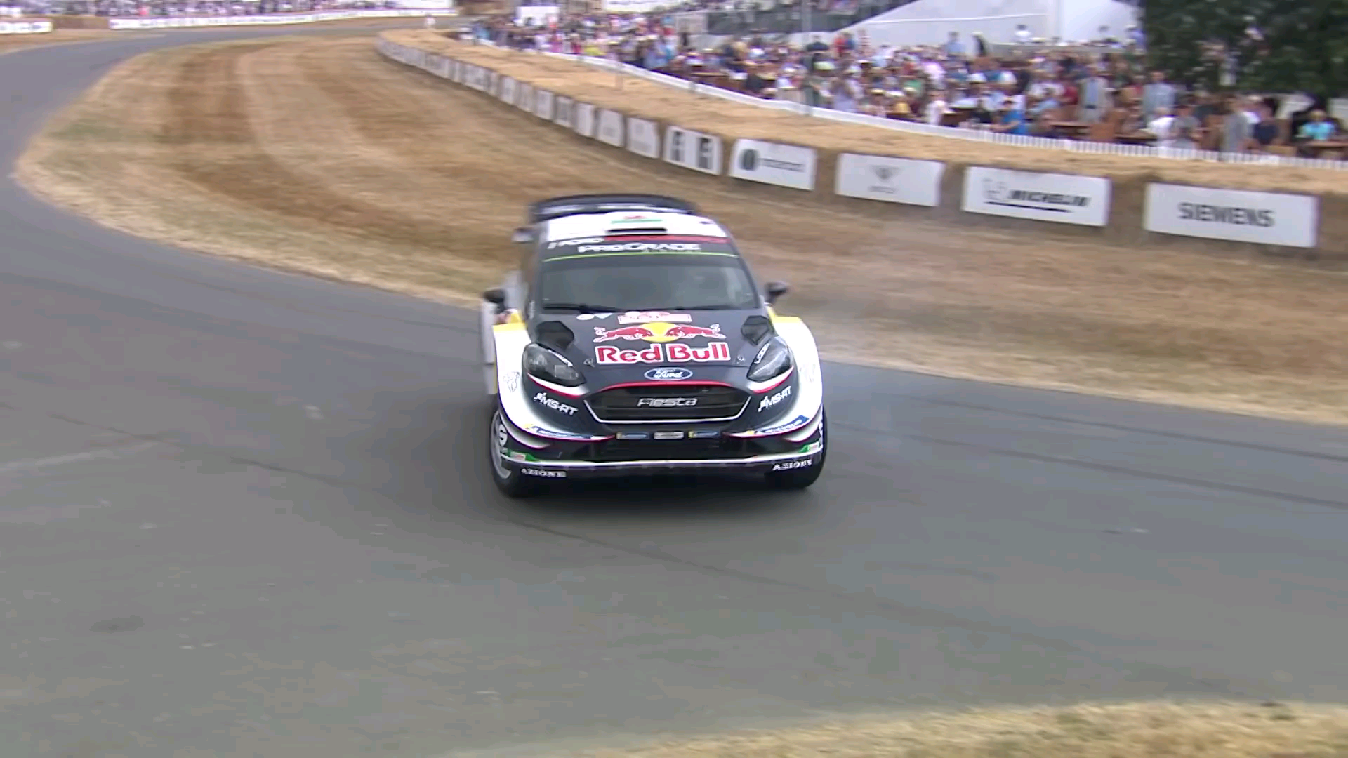 2018古德伍德赛车节——evans驾驶wrc fiesta st赛车!