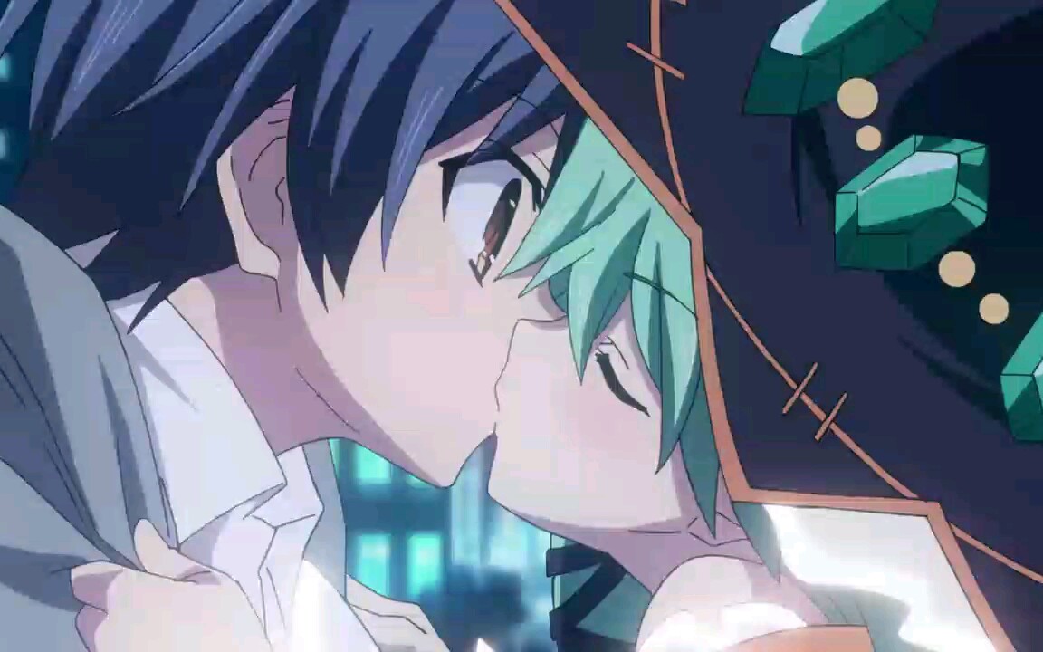 约会大作战第三季士道终于和七罪亲吻了