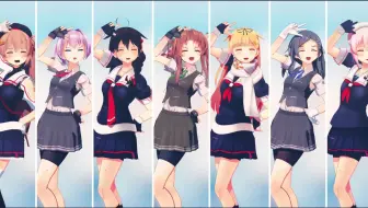 Mmd艦これ 村雨 春雨が Daybreak Frontline を踊ってみた 哔哩哔哩 Bilibili