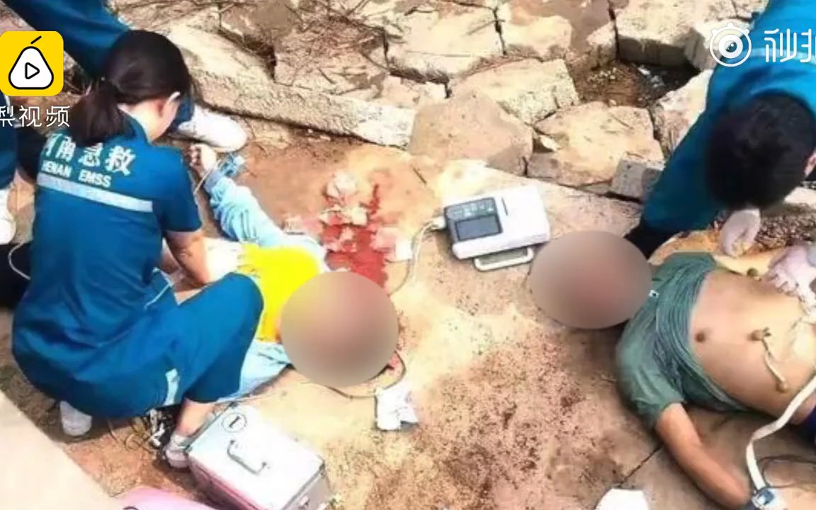 [图]10岁女孩落水，爸爸哥哥救人均溺亡