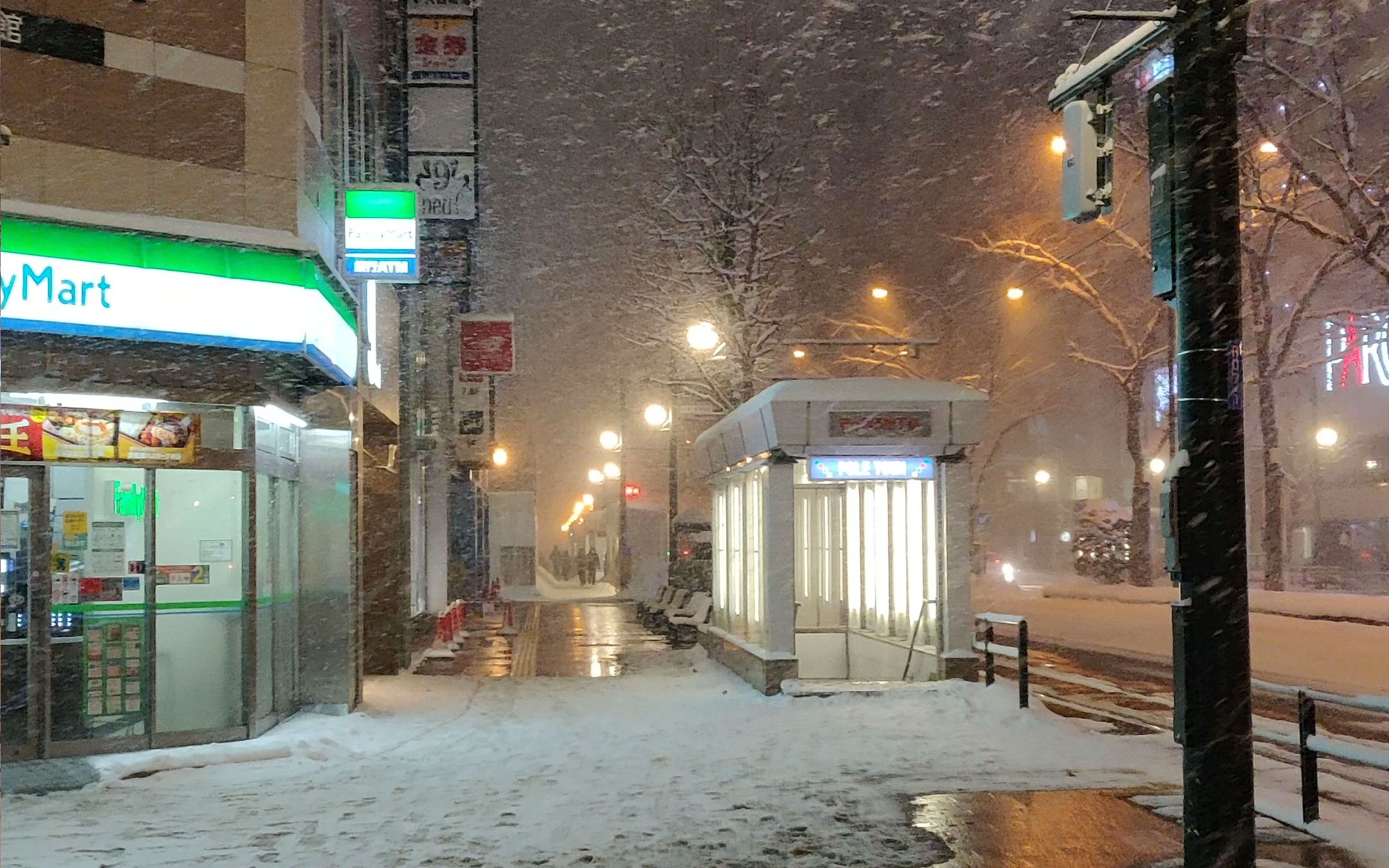 札幌的雪图片