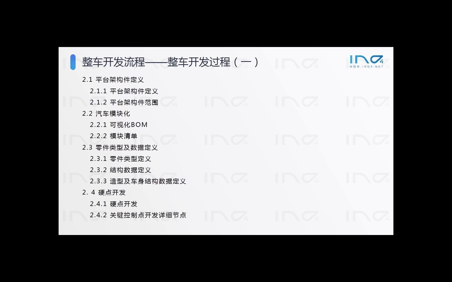 IND4汽车人APP——整车项目开发流程—整车开发过程(一)哔哩哔哩bilibili