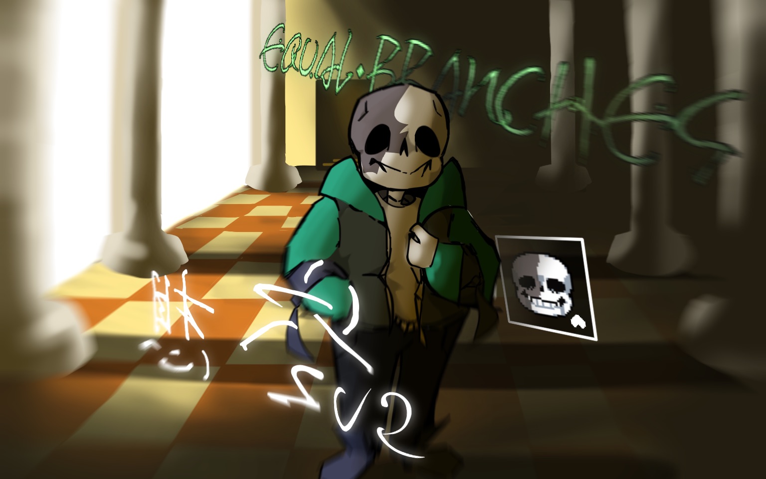 [国人au/equal branches/平等交织]衫斯 一阶审判曲——《空想》「v2