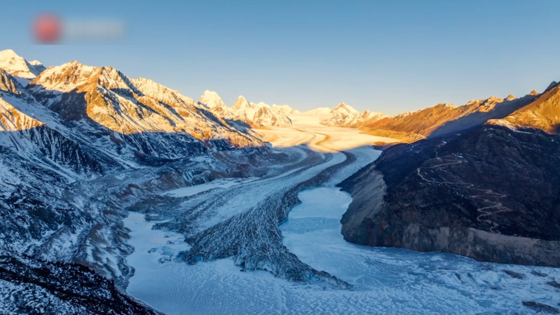 冬游西藏冰蓝季——来古冰川