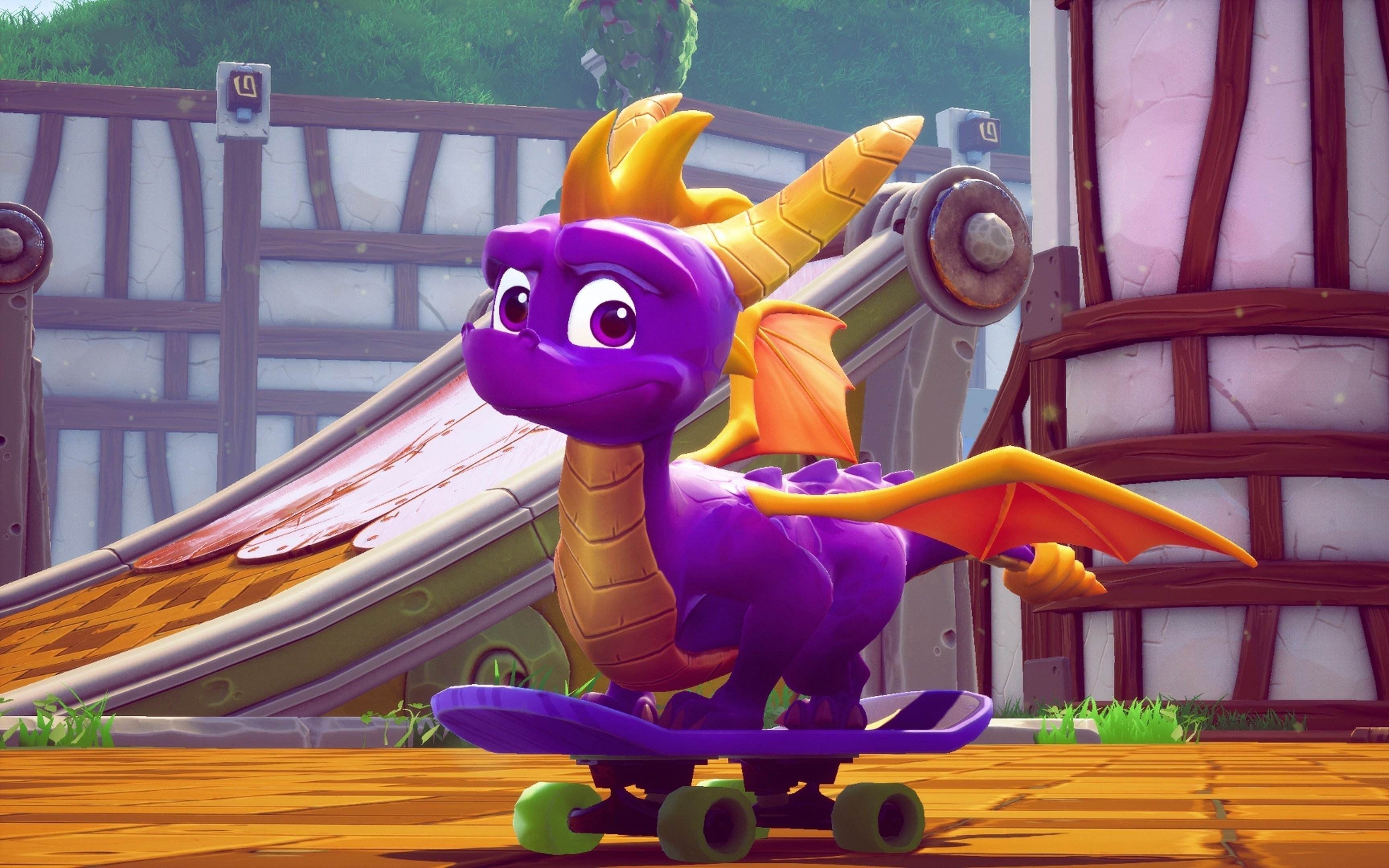 小龙斯派罗spyro复刻版对比原版