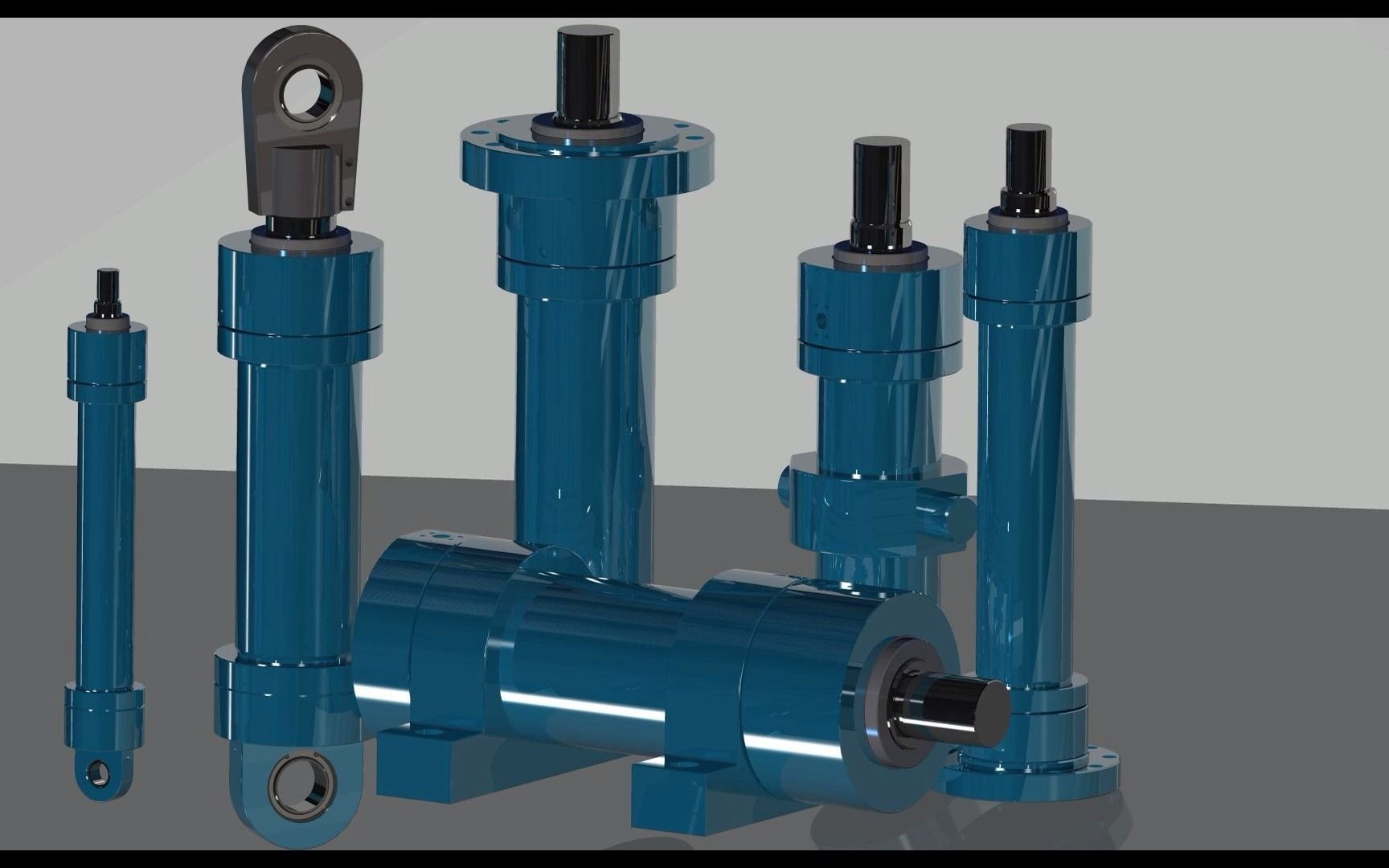 大型液压油缸生产厂家 双作用单杆活塞液压缸本溪哪家有_哔哩哔哩