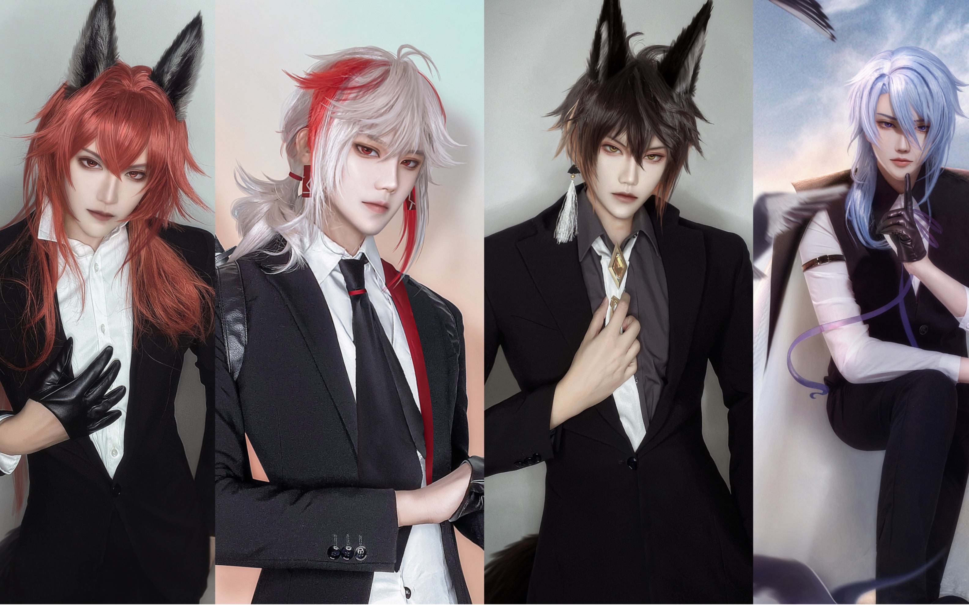 【原神cos西装合集】提瓦特西装f4