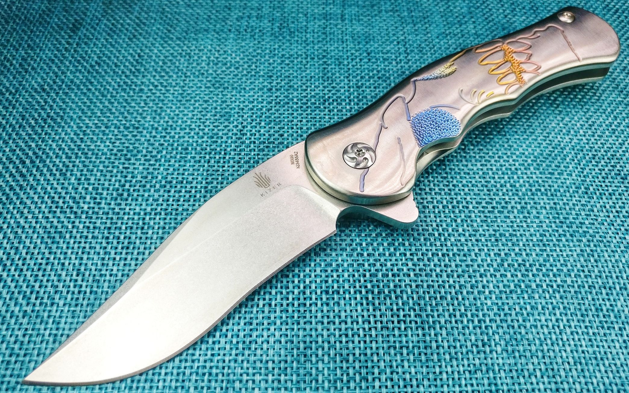 木名评测凯泽小剑鱼折刀国产kizerminidorado