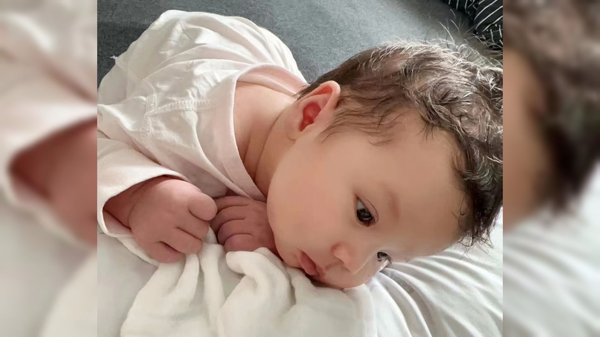 les情侣的混血宝宝