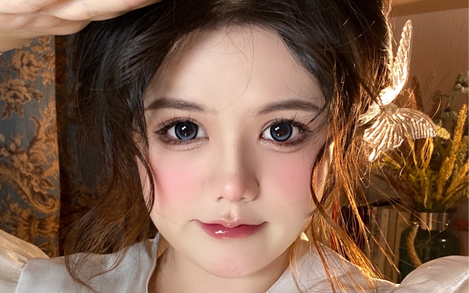 甜心洋娃娃妆容 | 圆脸妹妹提升甜美度