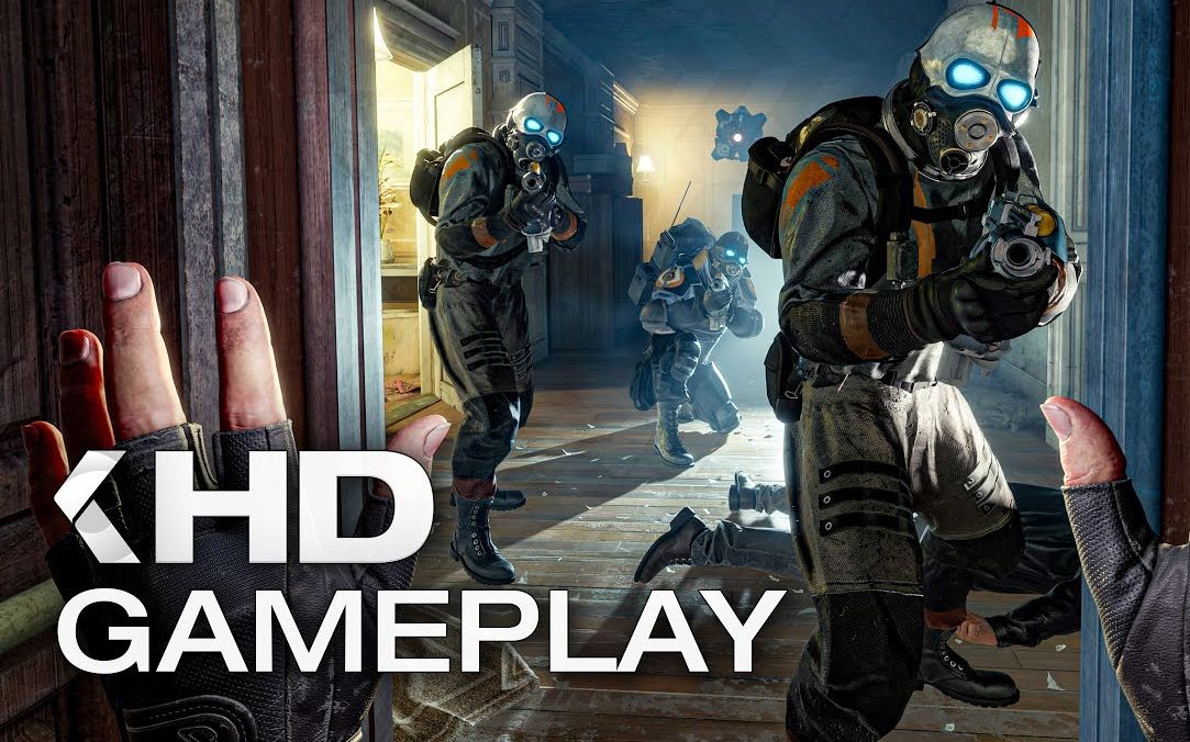 2020年发售 vr-alyx - 10分钟关卡演示 demo