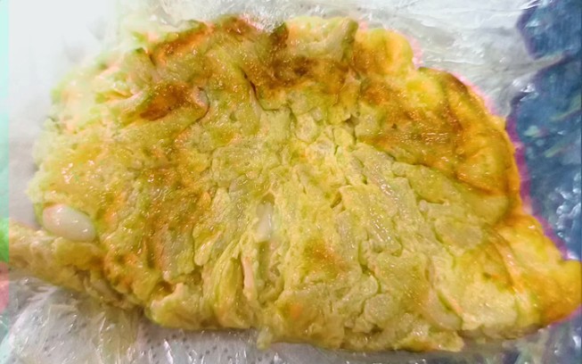 低脂美食,金针菇鸡蛋饼