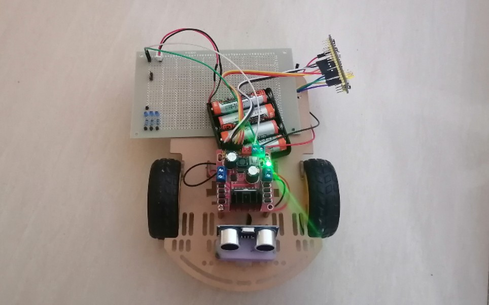 stm32超声波避障小车 pwm调速