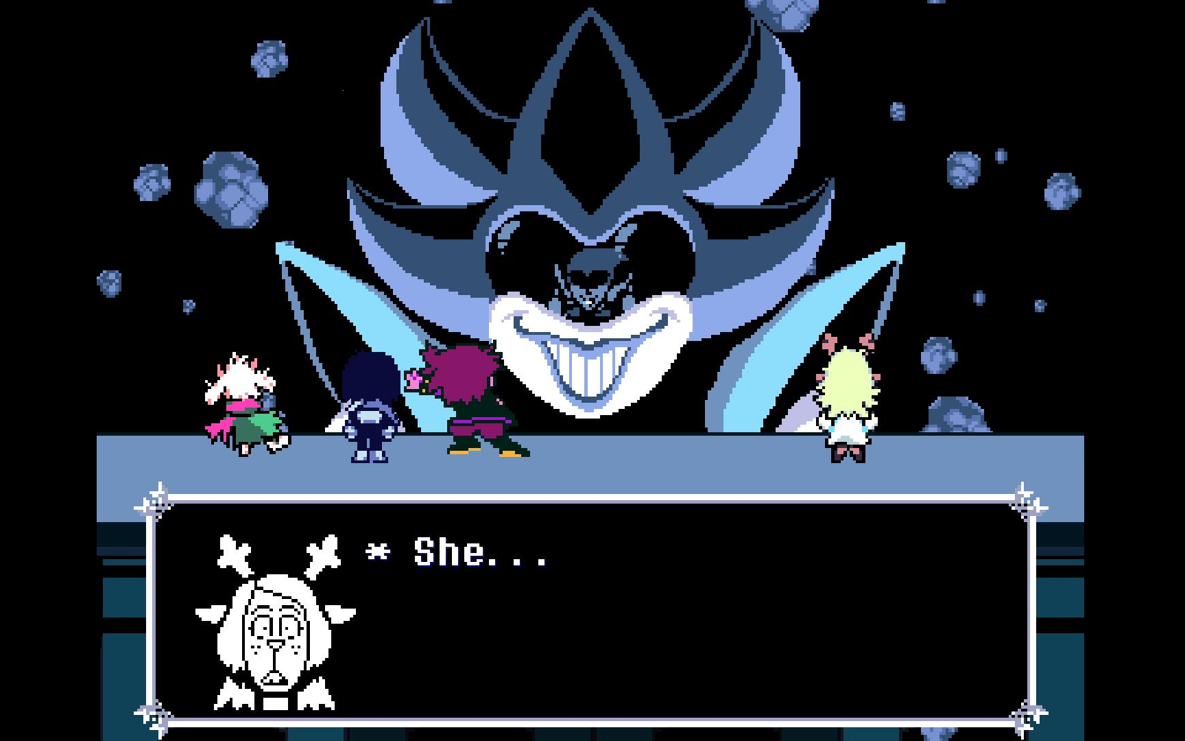 [deltarune]三角符文女王战通关