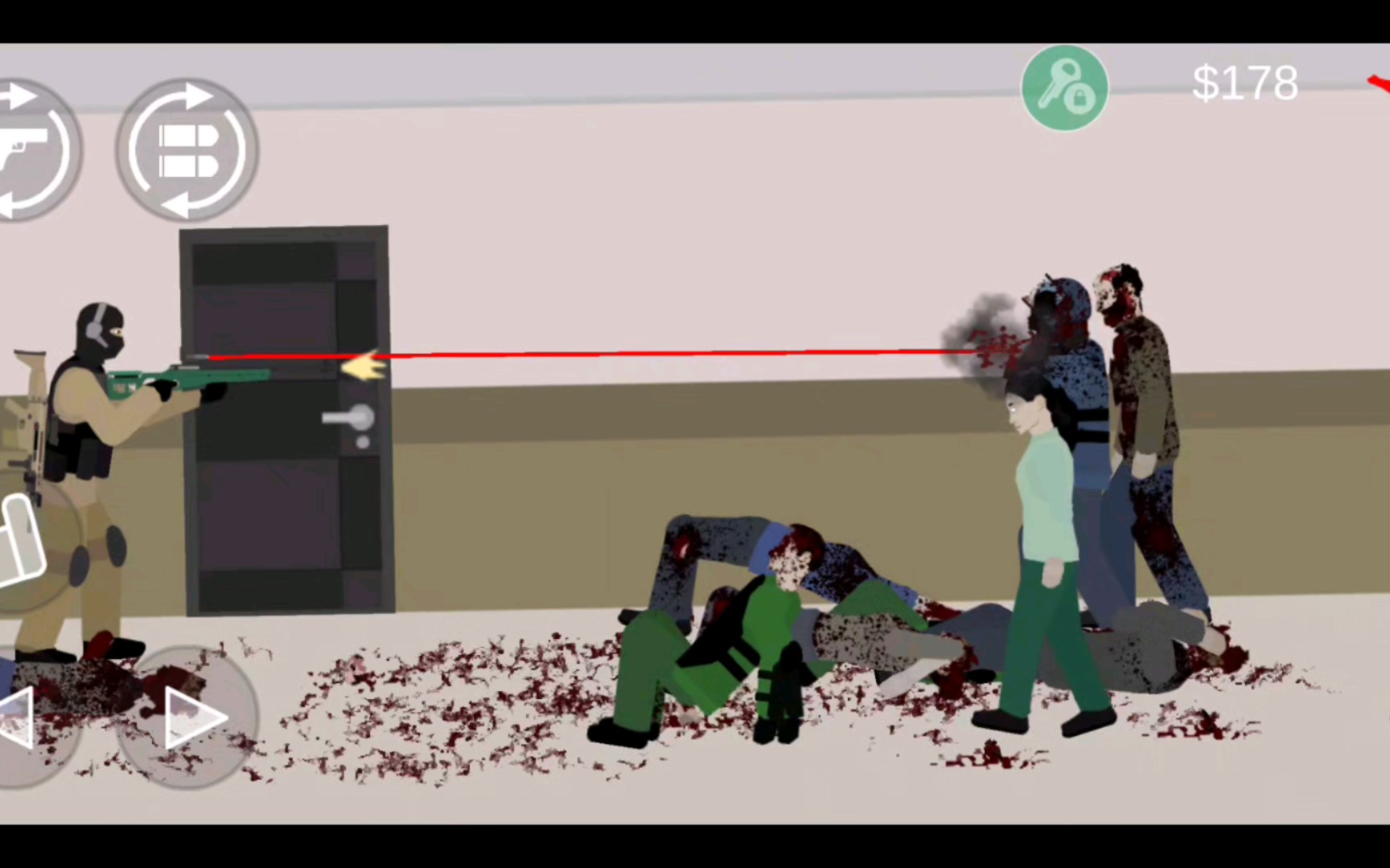 丧尸入侵:特种兵的铁血抵抗《平面僵尸防御》