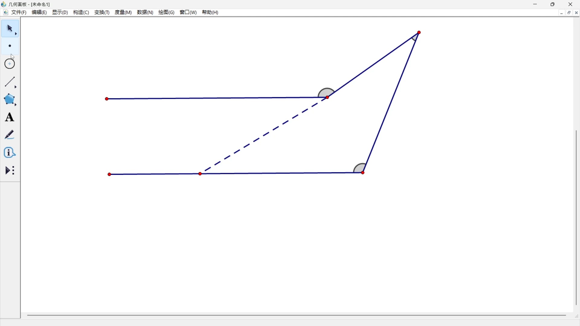 模型3相交线与平行线两平行线外的拐角