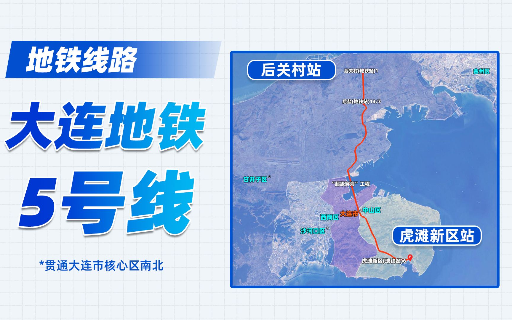 大连地铁5号线线路图片