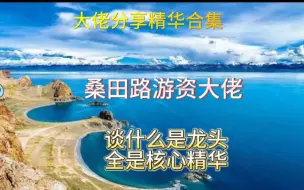 Download Video: 桑田路游资大佬，谈龙头战法，全是精髓