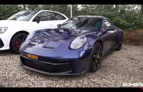 Download Video: Porsche 992 GT3 with Akrapovic Exhaust - Engine Start, Revs, Accelerations!