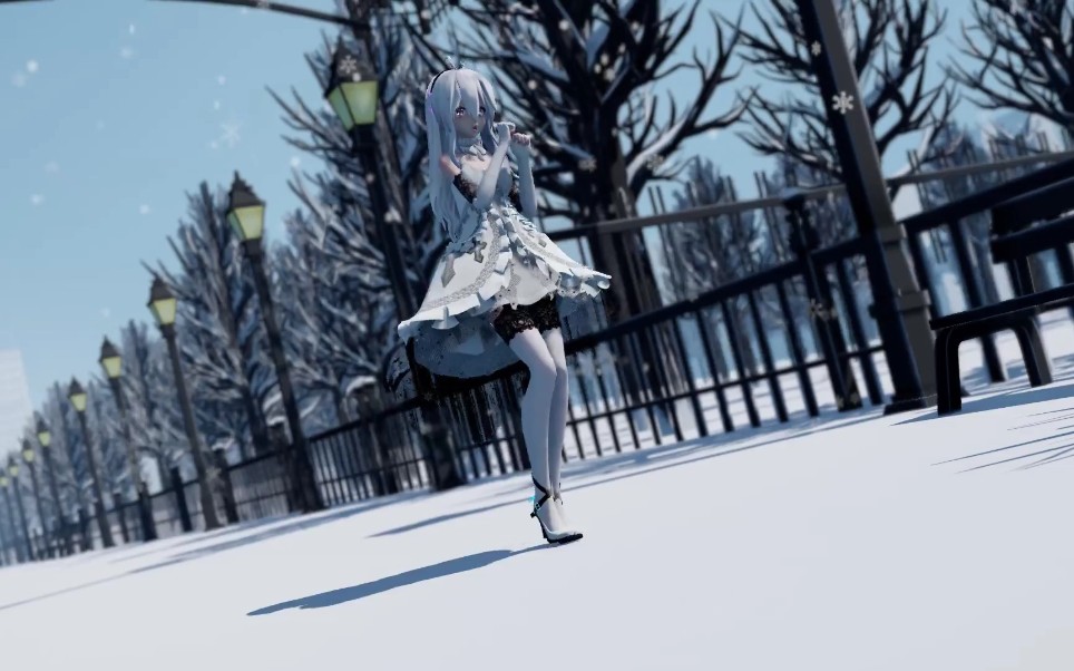 [弱音mmd]公主裙弱音小姐姐的极乐净土