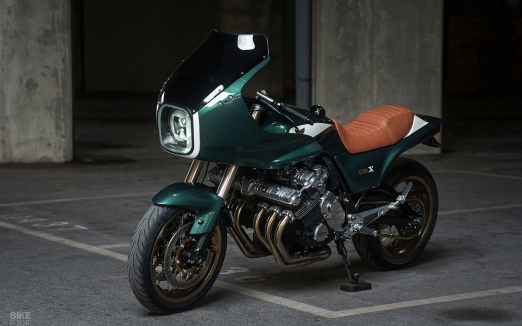 真古遇上复古:1982年的本田cbx 1000 复古改装, unik edition作品